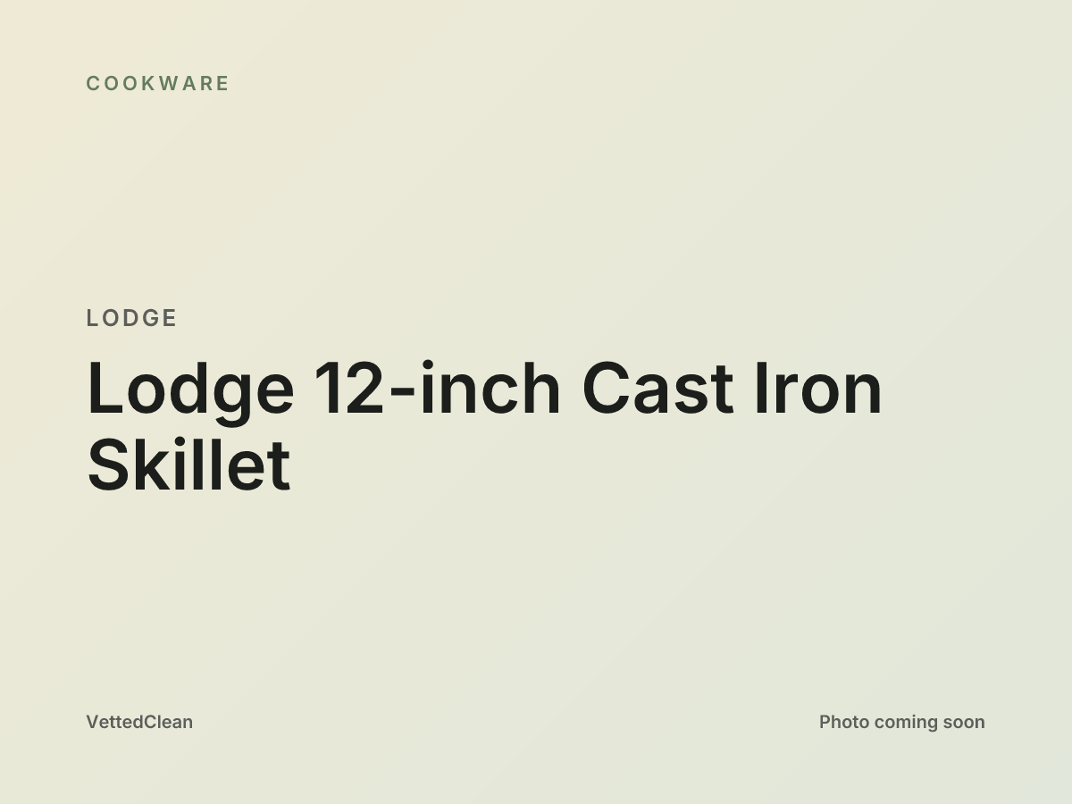 Lodge 12-inch cast iron skillet